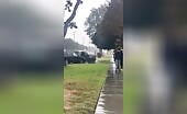 Truck Collides With Fire Hydrant