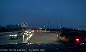 Truck Smashes Street Sign