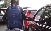 Man Attempts to Help Stranded Driver