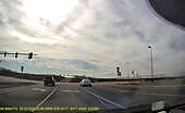 Two Idiots Crash at Intersection