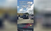 Two Men Fight in Street