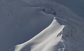Avalanche Surfer Caught on Camera