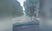 Man Pulls Off Impressive Trick