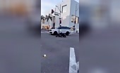 Mopeds Run Red Light, Collision Occurs
