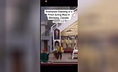 Maniac Stabs Priest During Church Service