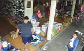 Thief Mistakes Mannequin for Real Woman