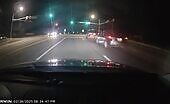 Wrong Way Driver Collides With Vehicle