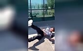 Motorcycle Handlebar Breaks Mid-Ride